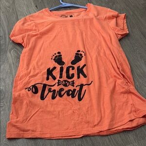 Halloween maternity tshirt
